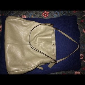 COACH Olive green purse
